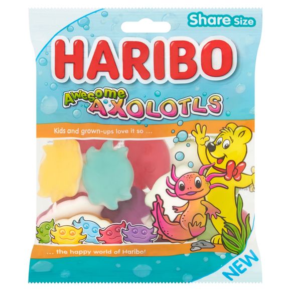 Haribo Awesome Axolotls Share Size 160g